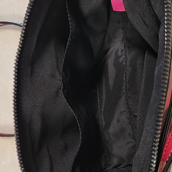 Trina Turk Black Multi-Color Floral Crossbody Purse - Picture 9 of 15